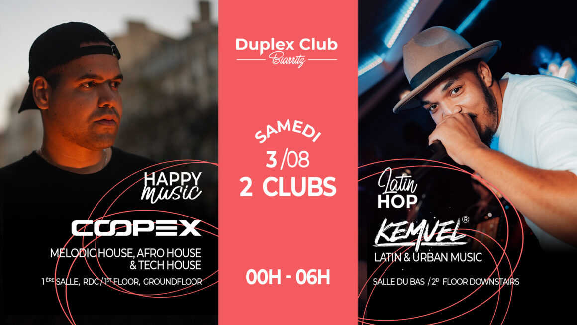 3/08 ✨ 2 CLUBS ✨ HAPPY HOUSE  Vs LATIN’HOP