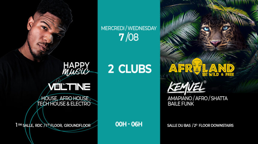 7/08 ✨ 2 CLUBS ✨ 2 AMBIANCES 🎶