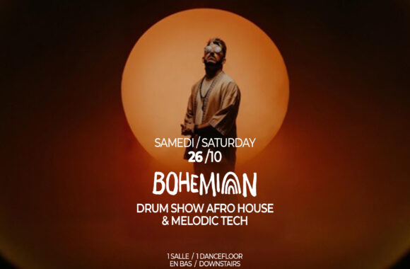 26/10  BOHEMIAN : SHOW DRUM AFRO HOUSE