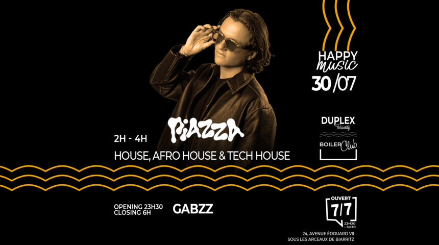 30/07 HAPPY MUSIC BY PIAZZA