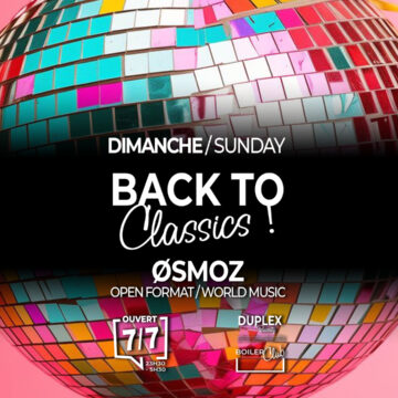 LES DIMANCHES BACK TO CLASSICS