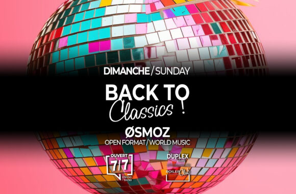 LES DIMANCHES BACK TO CLASSICS