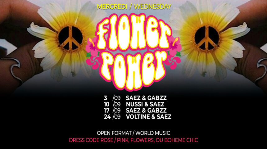 LES MERCREDIS FLOWER POWER