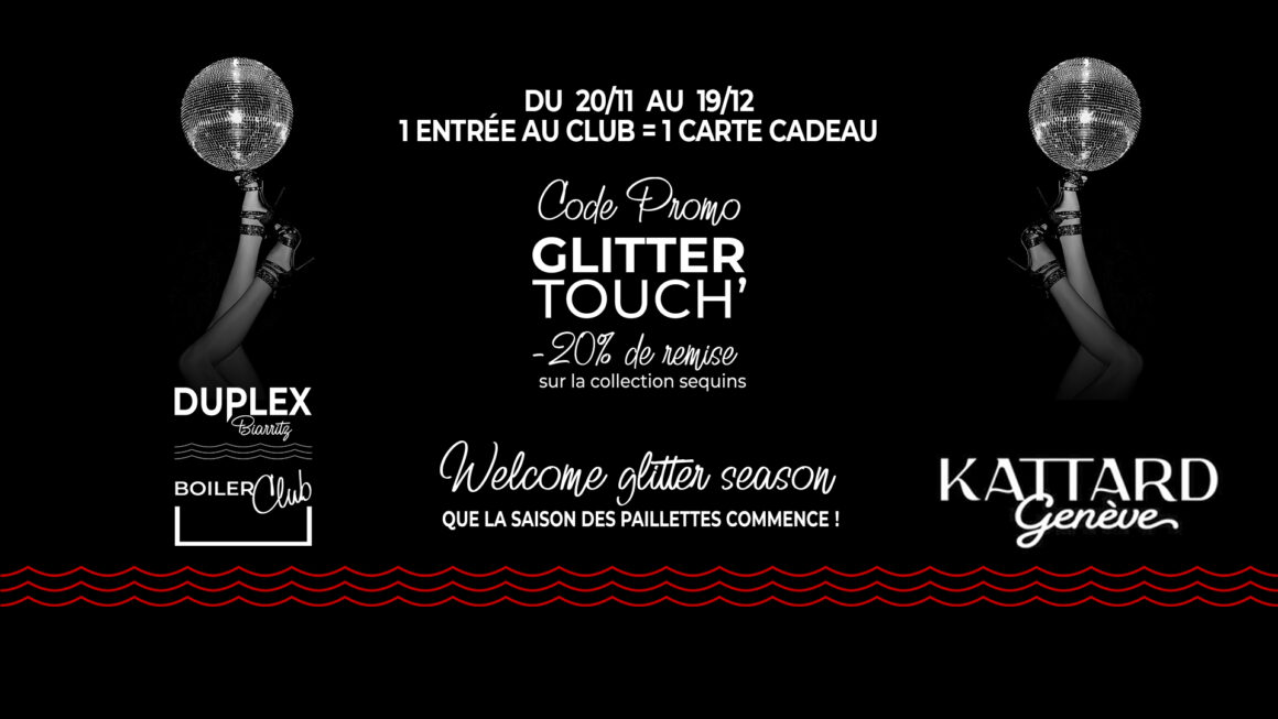 20/11 au 19/12 QUE LA SAISON DES PAILLETTES COMMENCE ! 20/11 au 19/12 QUE LA SAISON DES PAILLETTES COMMENCE !