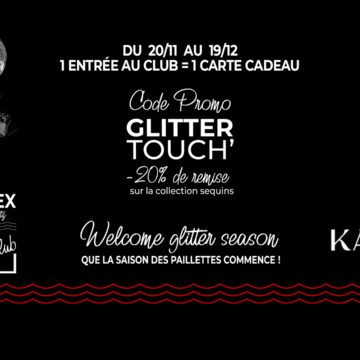 20/11 au 19/12  QUE LA SAISON DES PAILLETTES COMMENCE !