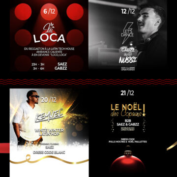 Les EVENTS DE DECEMBRE Les EVENTS DE DECEMBRE