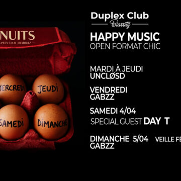 DUPLEX CLUB : ÉDITION PÂQUES & VACANCES