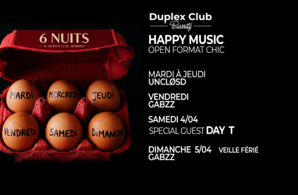 DUPLEX CLUB : ÉDITION PÂQUES & VACANCES