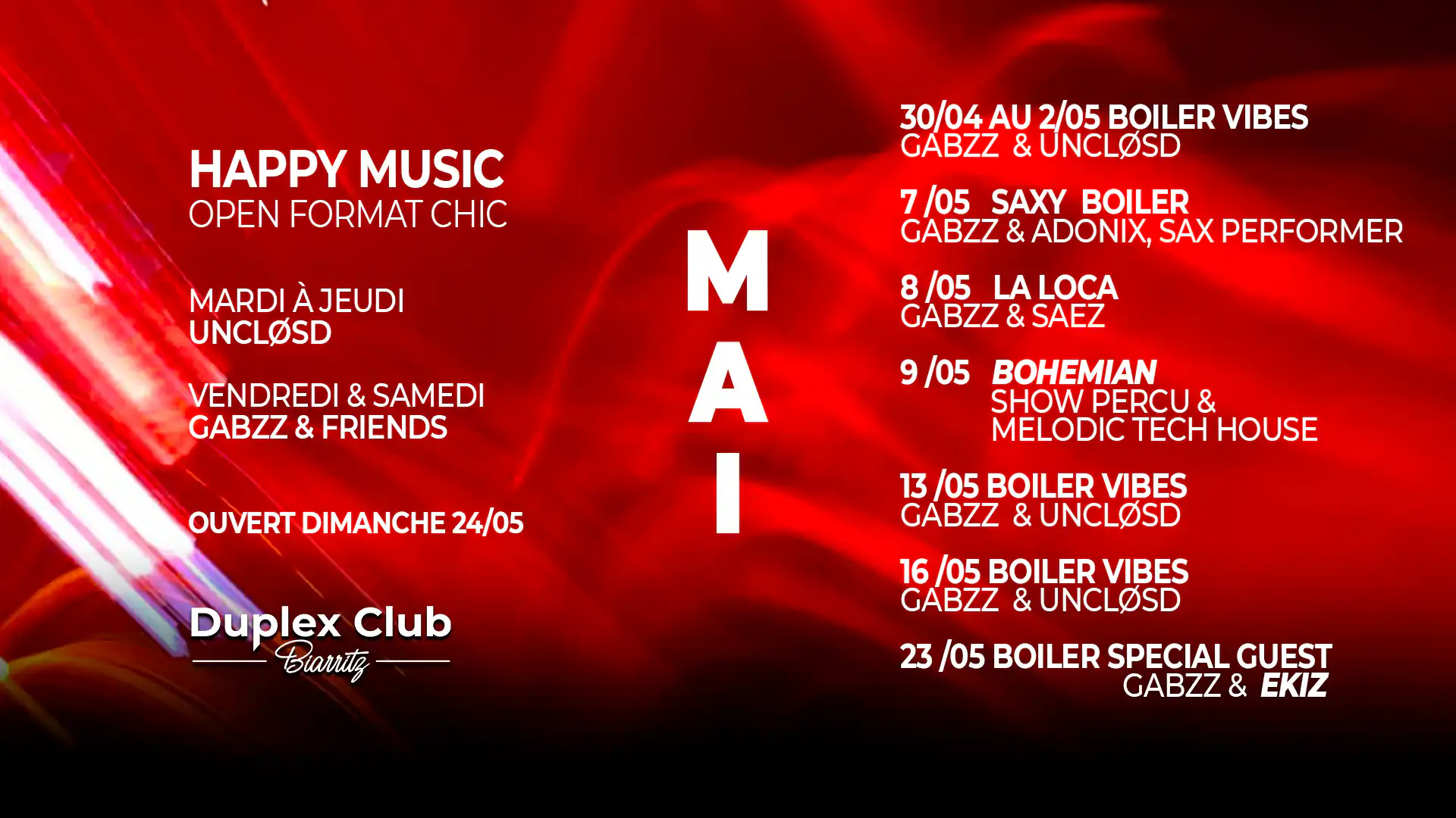 DUPLEX CLUB BIARRITZ